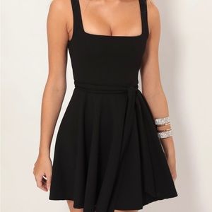 Lucy in the sky, Key West A-line Dress in Black dress, size large, never worn